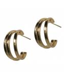 σκουλαρίκια κρίκοι χρυσοί