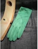 Green gloves