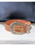 Women's belt in tan color