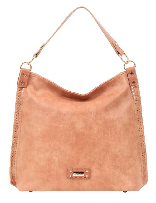 Γυναικεία τσάντα ώμου σομόν